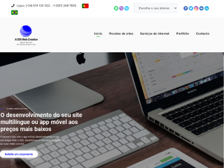 O desenvolvimento do seu site multilíngue 
ou app móvil aos preços mais baixos 
