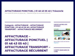 AFFACTURAGE – AFFACTURAGE PONCTUEL | 01 46 43 05 40 ...