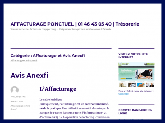 Affacturage et Avis Anexfi – AFFACTURAGE PONCTUEL BÂTIMENT ...