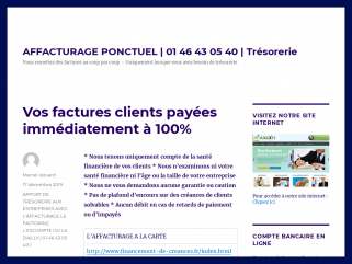 Affacturage Ponctuel : 01 46 43 05 40 - L' Affacturage Ponctuel c'est du financement immédiat sans engagement