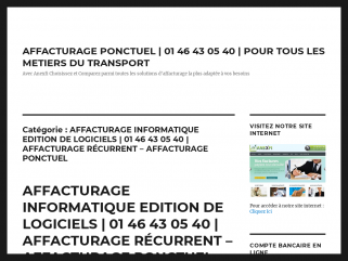 AFFACTURAGE INFORMATIQUE EDITION DE LOGICIELS | 01 46 43 ...