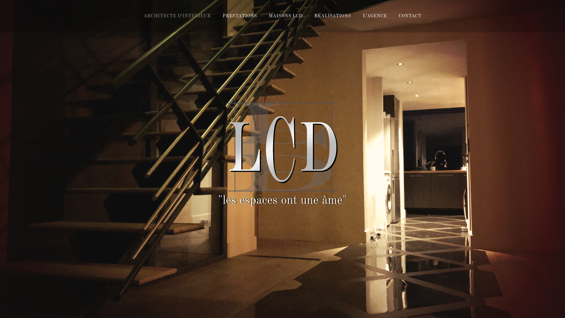 Capture d'écran de LCD Architecture, intérieur & design Maitre d'œuvre Morbihan vannes 56décoration d'intérieur. designer