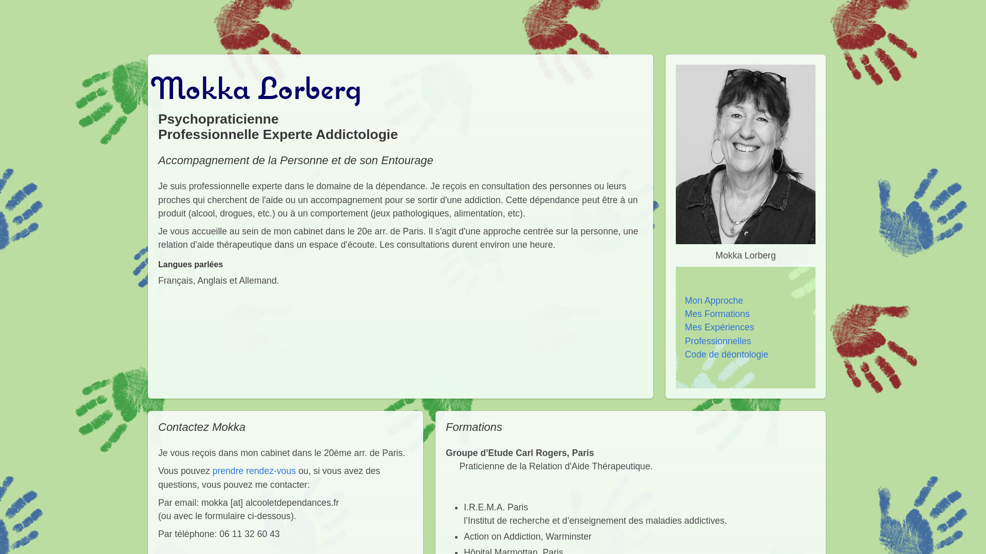 Capture d'écran de Professionnelle Experte Addictologie
ADDICTIONS