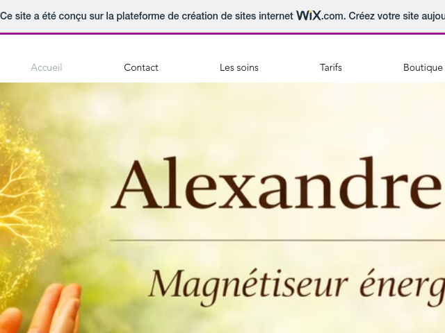 Alexandre GASPARD Magn&eacute;tiseur &Eacute;nerg&eacute;ticien Professionnel