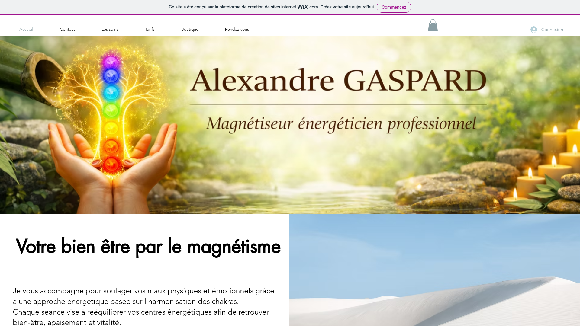 Alexandre GASPARD Magnétiseur Énergéticien Professionnel