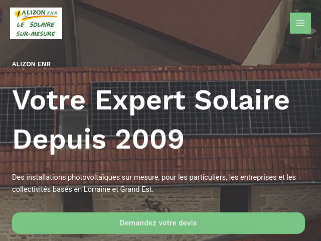 Capture d'écran de Votre professionnel solaire