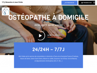 Allosteo: Ostéopathe à domicile