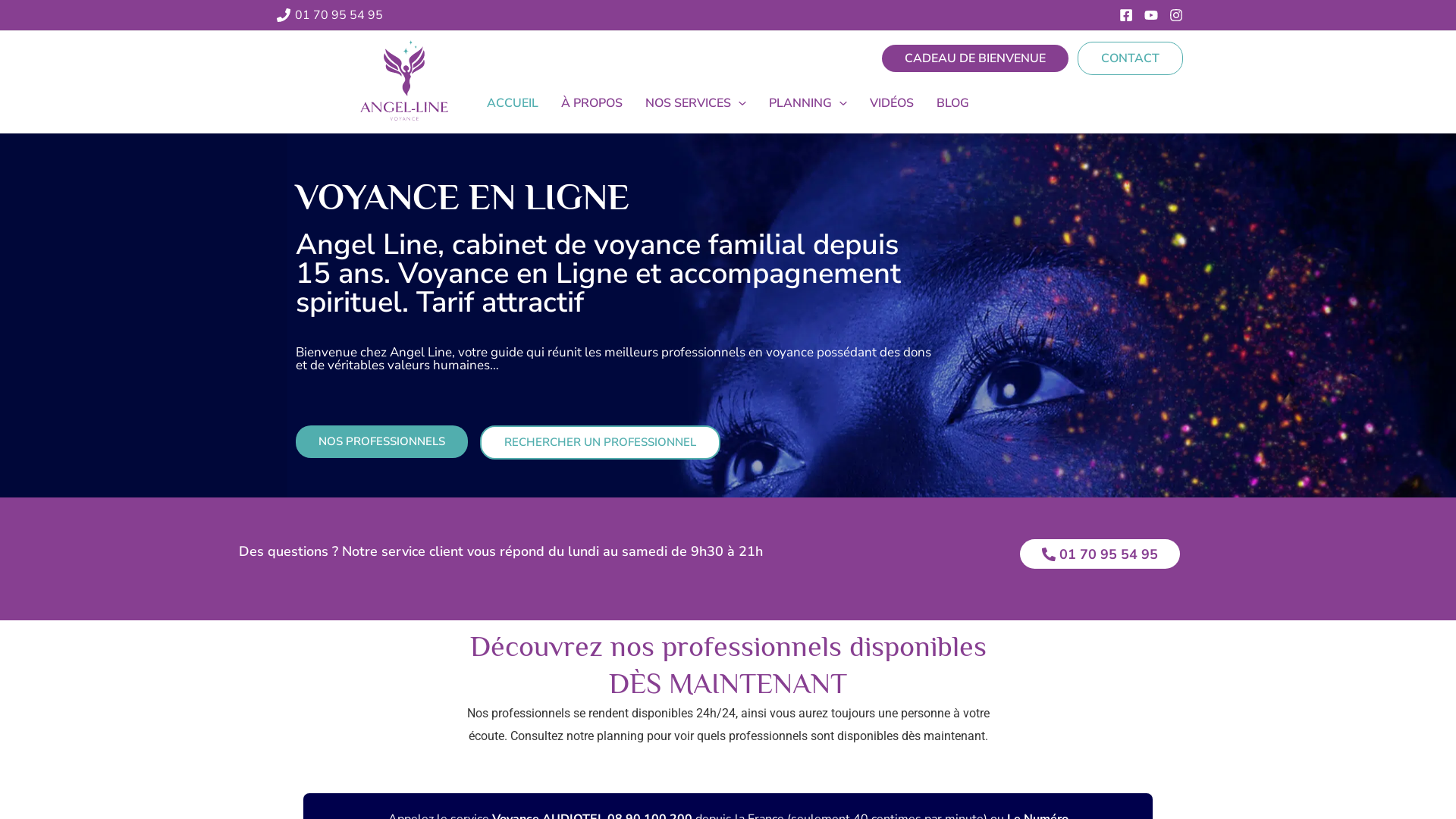 Capture d'écran de Voyance sans attente