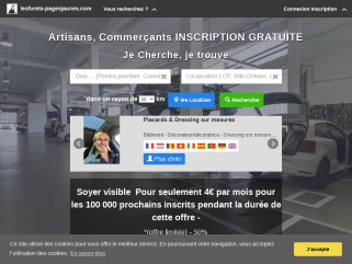 Je cherche je trouve Inscription pages jaunes gratuite, soyez visible en 1er page Google , un annuaire pas comme les autres, l’annuaire exclusif pour les entreprises, soyez visible .