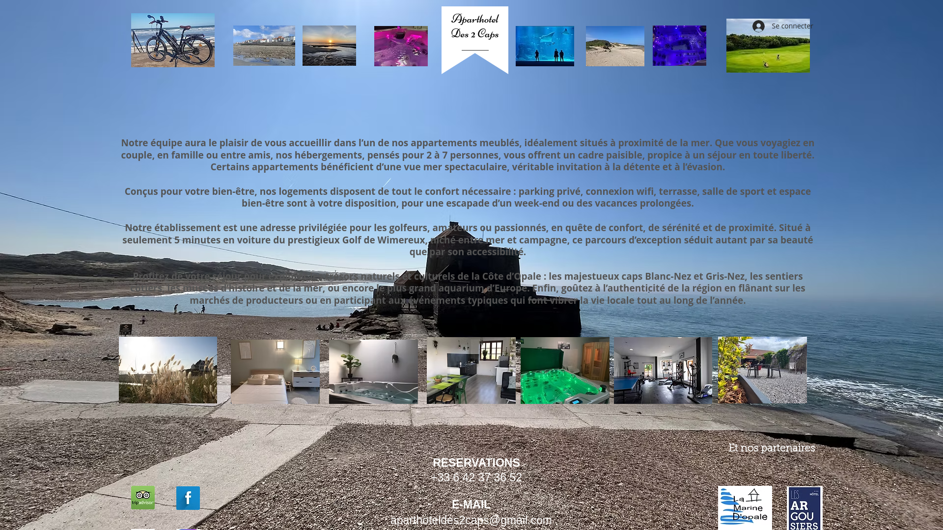 Capture d'écran de Location - Vacances - Séjours - Week end à la merEvadez-vous sur la côte d'Opale