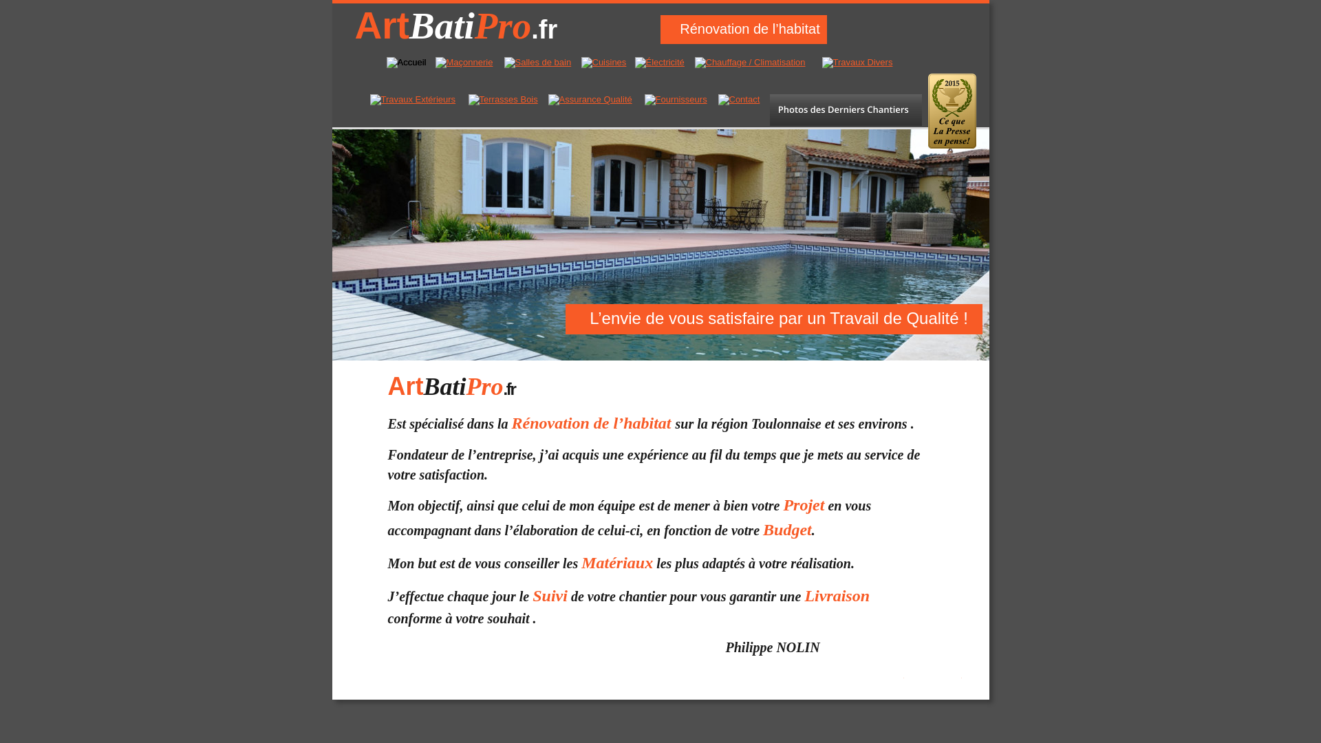 Capture d'écran de Rénovation de l'habitat