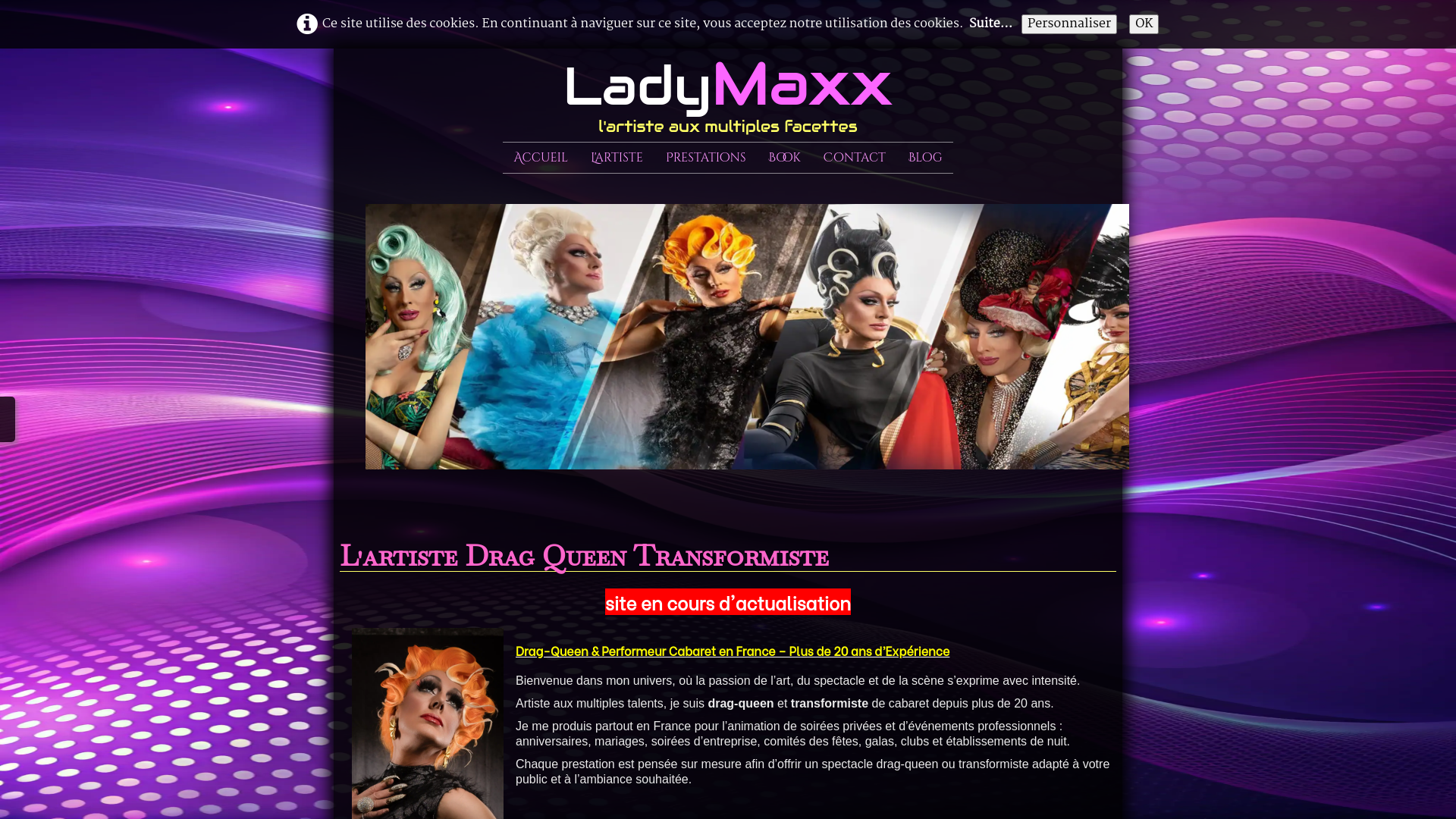 Artiste Drag Queen | Spectacles, Événements & Cabaret sur Mesure