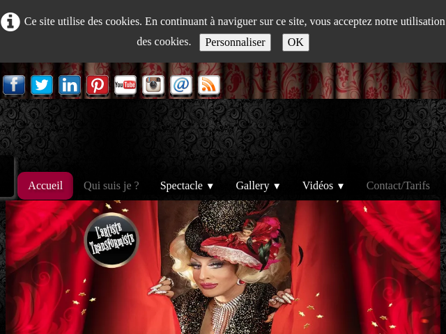 Lady Maxx | Artiste Transformiste Professionnel & Spectacle Cabaret