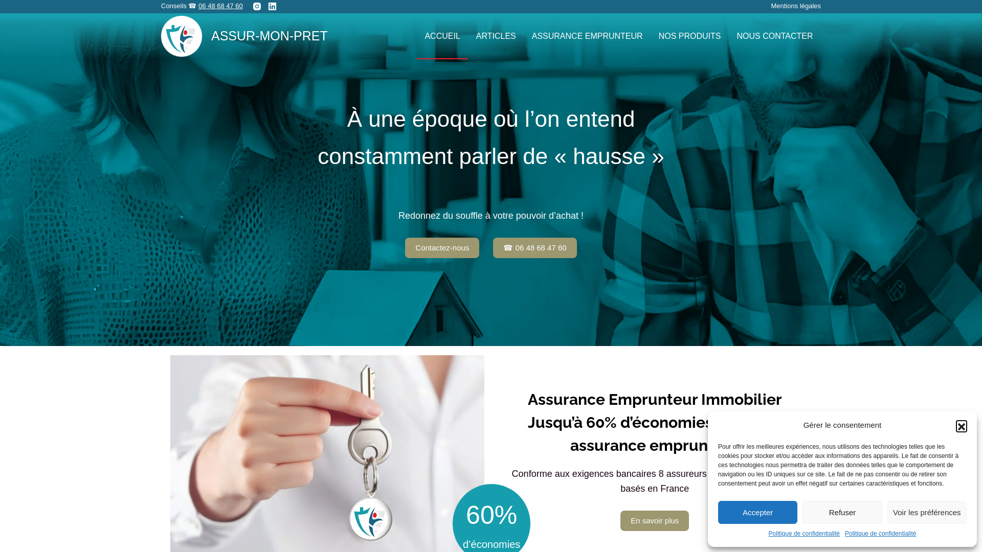 Capture d'écran de ASSUR-MON-PRET