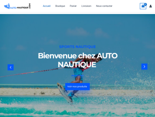 Boutique de vente en ligne d'Équipements et matériels de sports nautiques