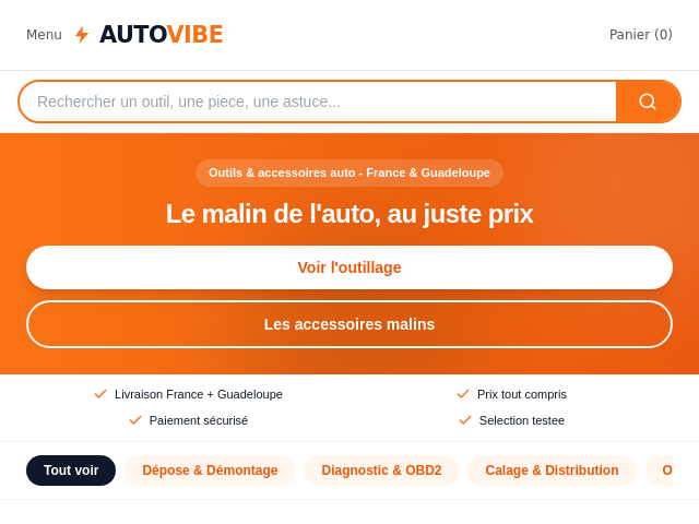 AUTOVIBE &mdash; Outils et accessoires malins pour votre auto