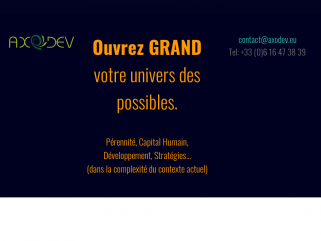 Devenez entreprise a haute performance avec Axodev