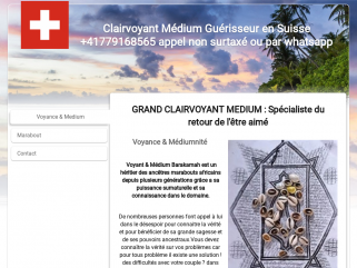 Voyant Médium clairvoyant Guérisseur en suisse 

Spécialiste du retour de l'être aimé
