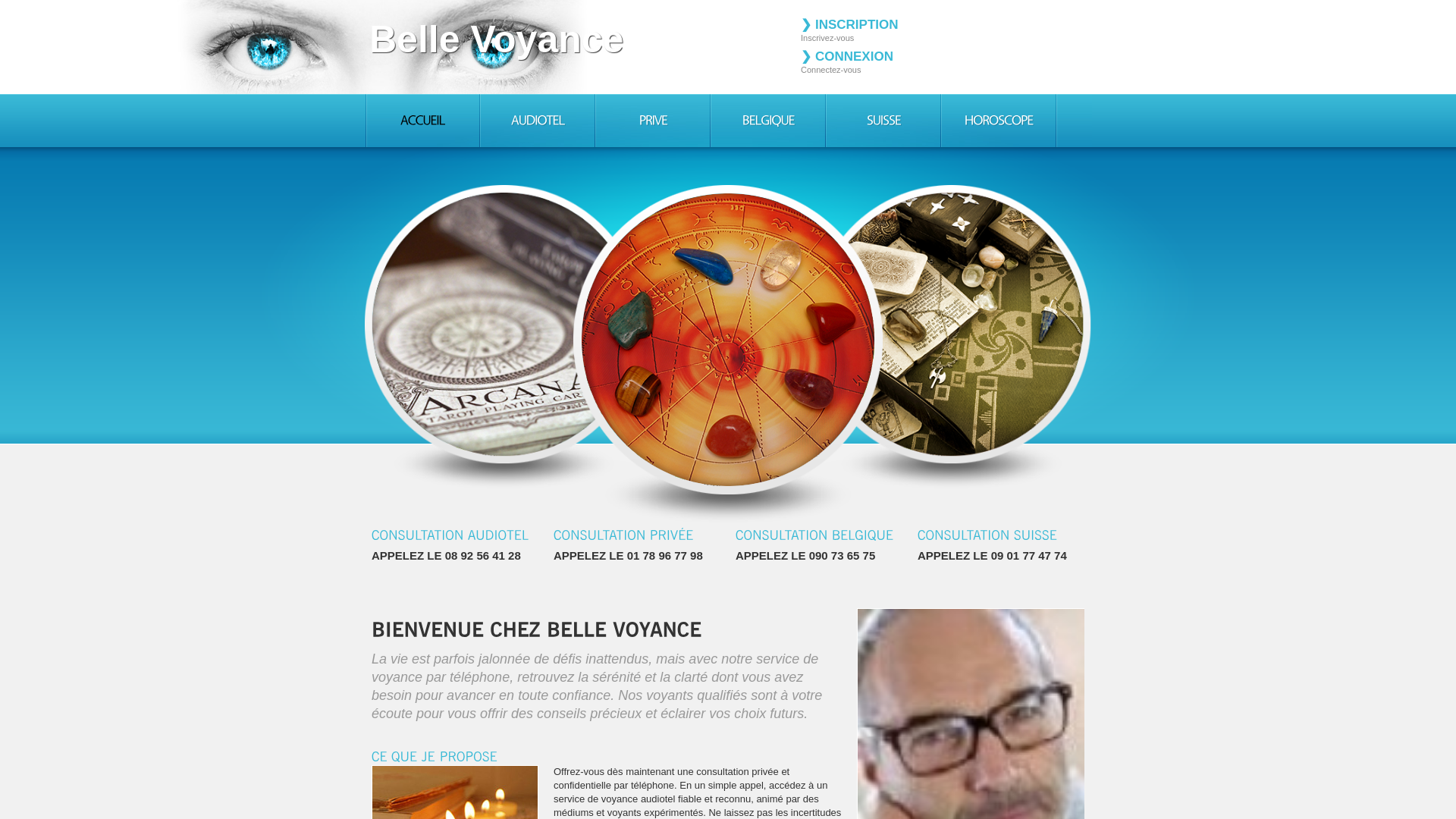 Capture d'écran de BELLE VOYANCE