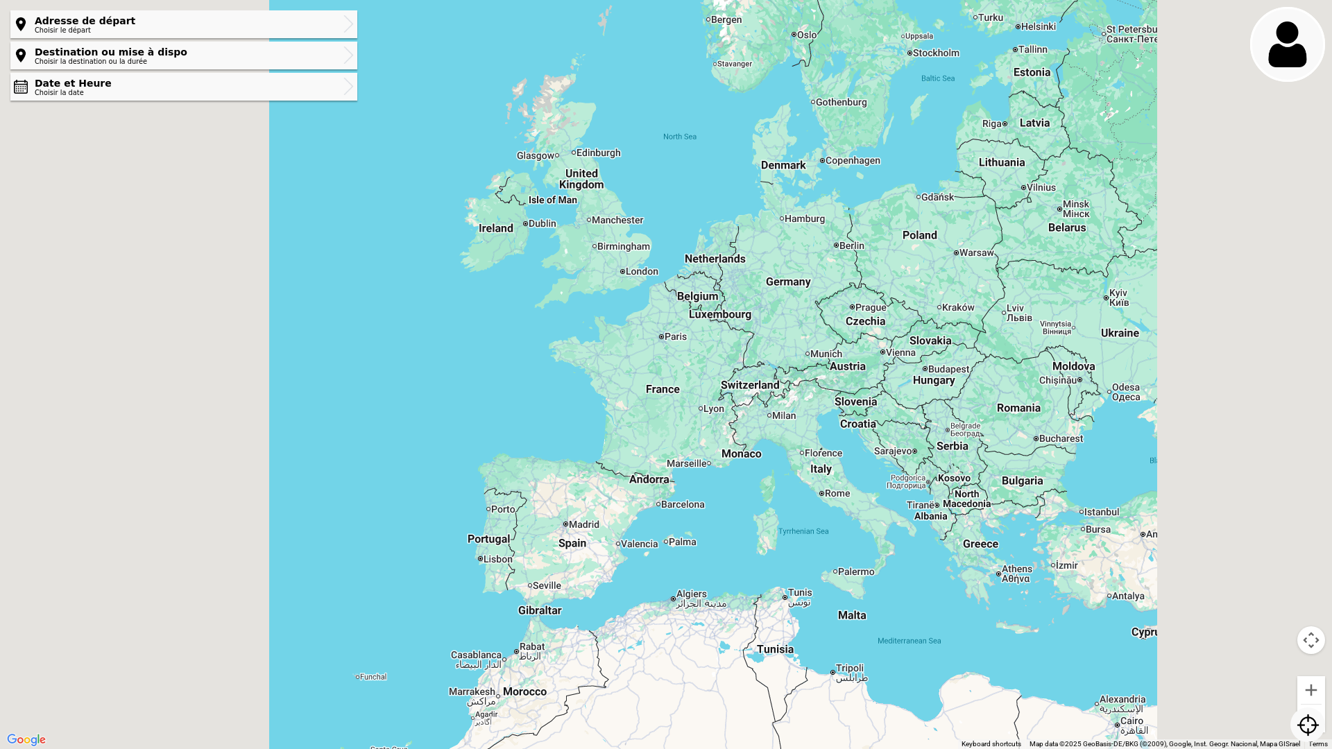 Capture d'écran de Bloop réservation