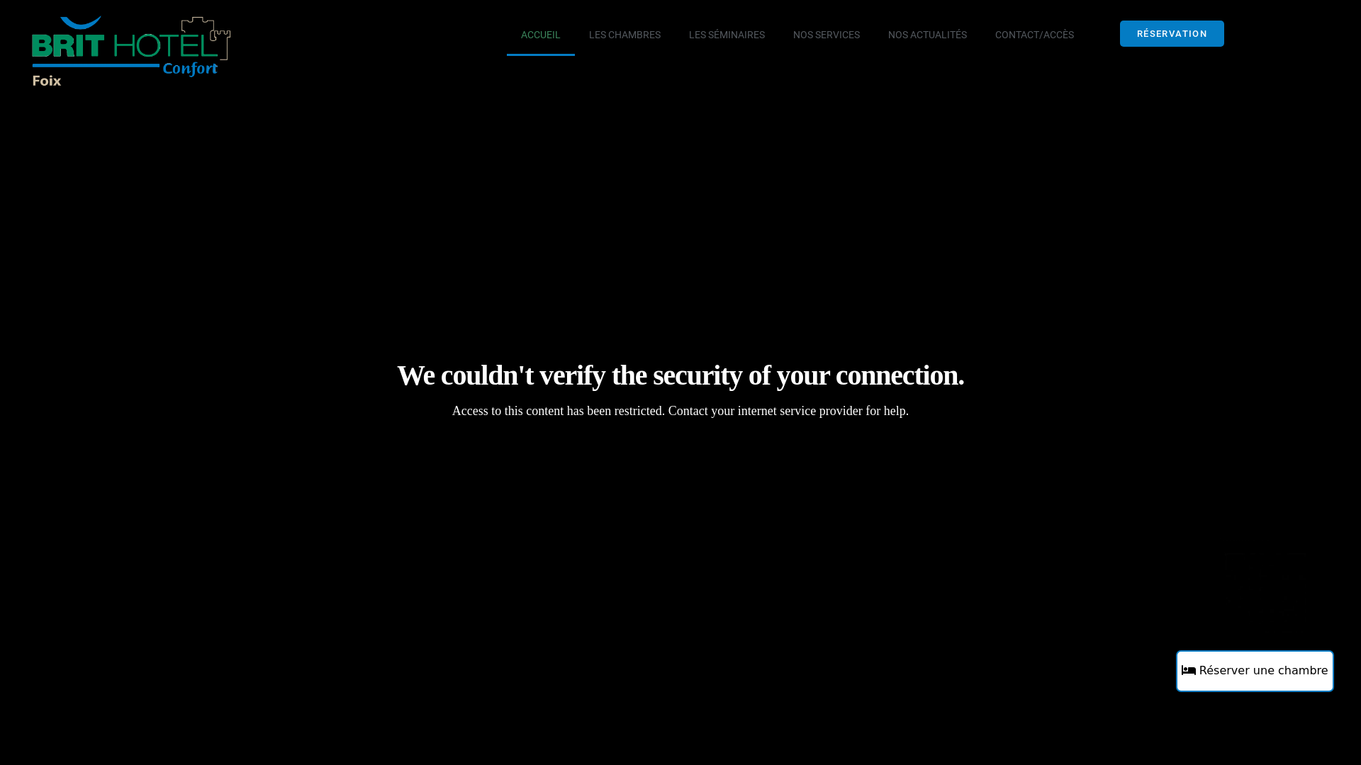 Capture d'écran de Brit Hotel Confort Foix I Meilleur tarif Garanti sur Foix en Ariège