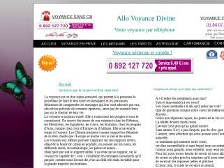 Cabinet de voyance divine, Voyance par téléphone au 01 84 07 77 20 , notre cabinet vous présente son équipe de medium et vous proposent une consultation de qualité.