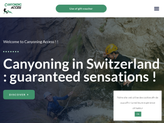 Offrez vous une expérience unique et visitez les plus beaux endroits de Suisse avec Canyoning Access.