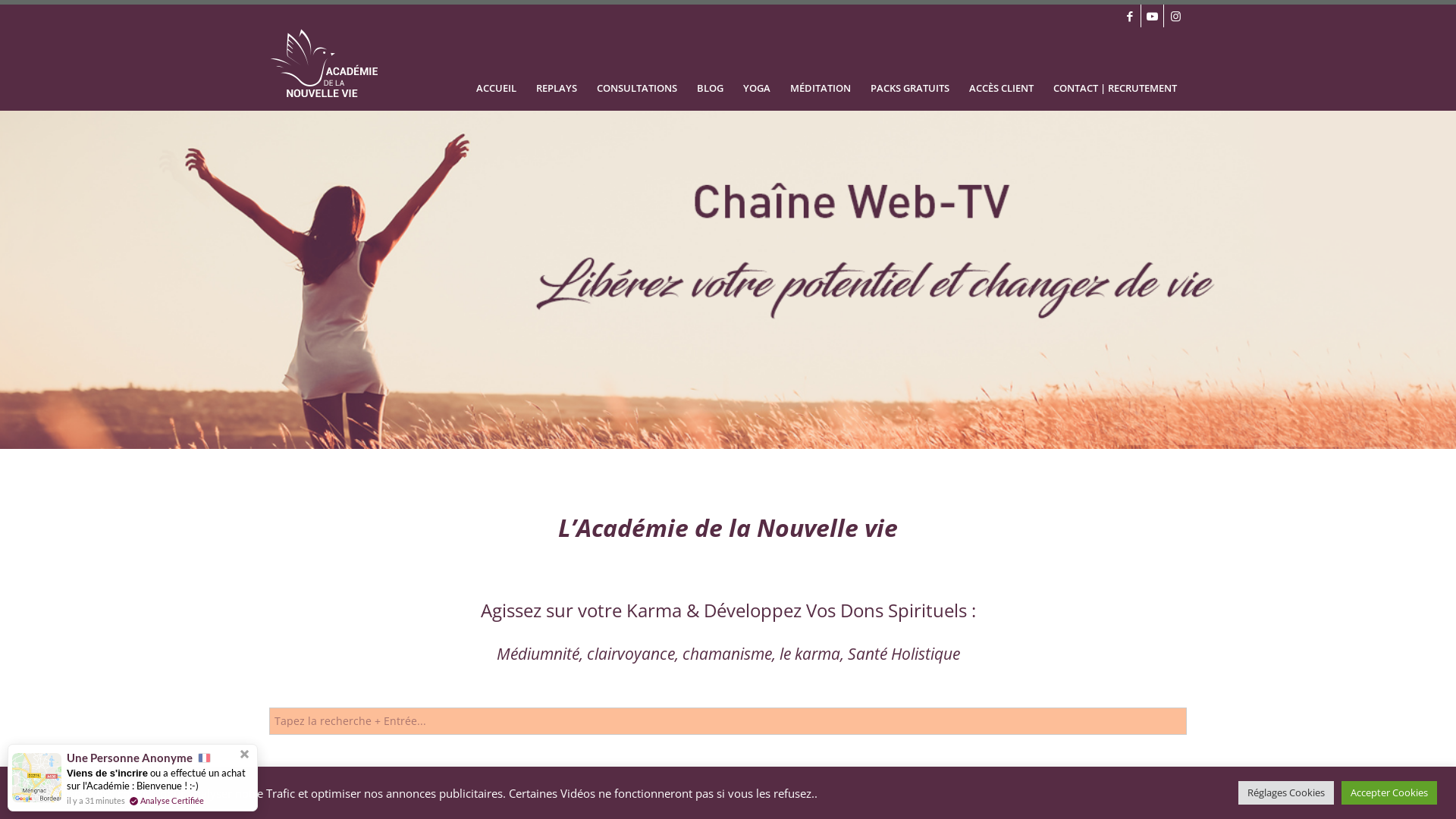 Capture d'écran de Sites internet pour Particuliers é Entreprises