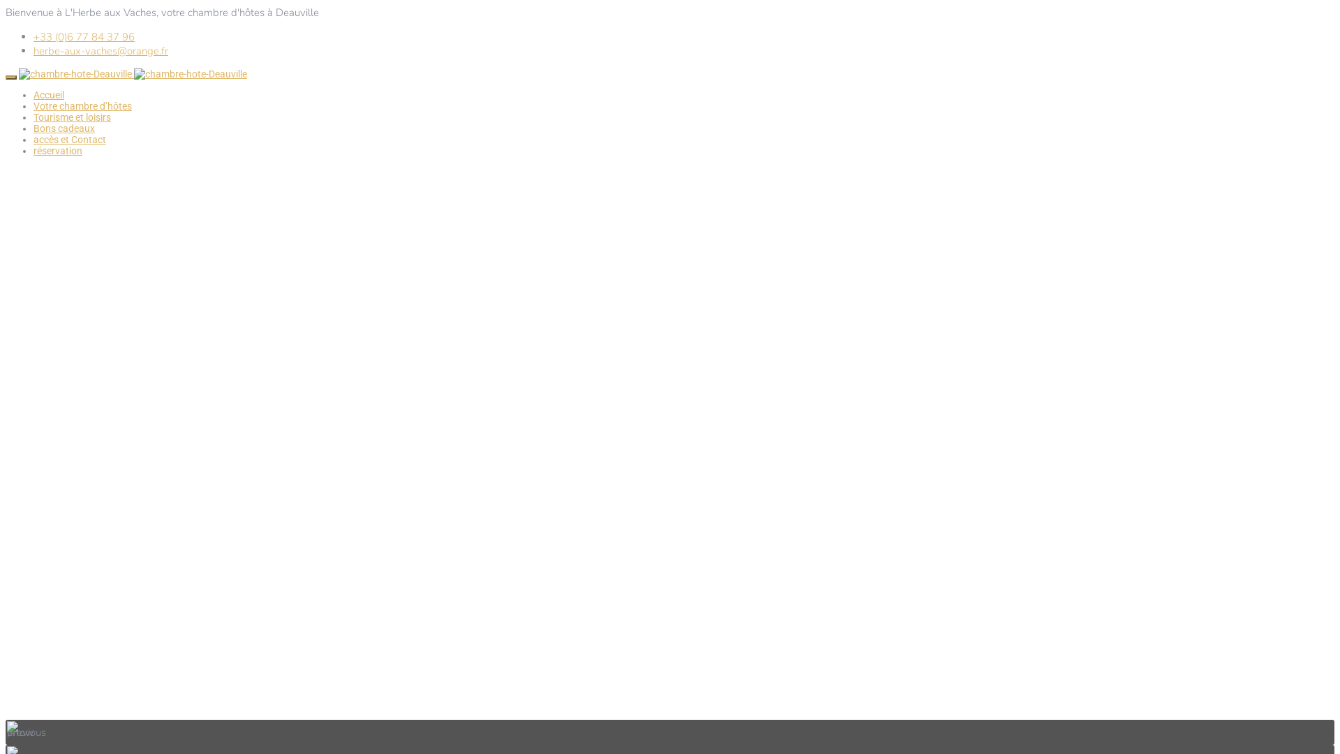 Capture d'écran de Chambre d'hôtes à Deauville