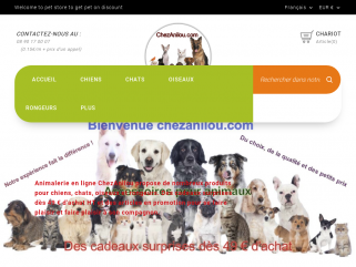 Animalerie en ligne chezanilou