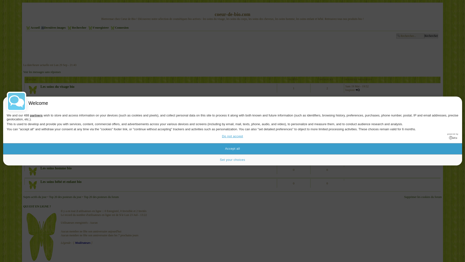 Capture d'écran de Coeur de Bio, la nature au Coeur de l'être