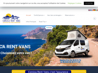 Location de camper-van aménagé en corse