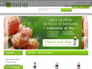 Cosméliane spécialiste de l'huile de pépins de figue de barbarie, anti-age naturel, anti taches brunes