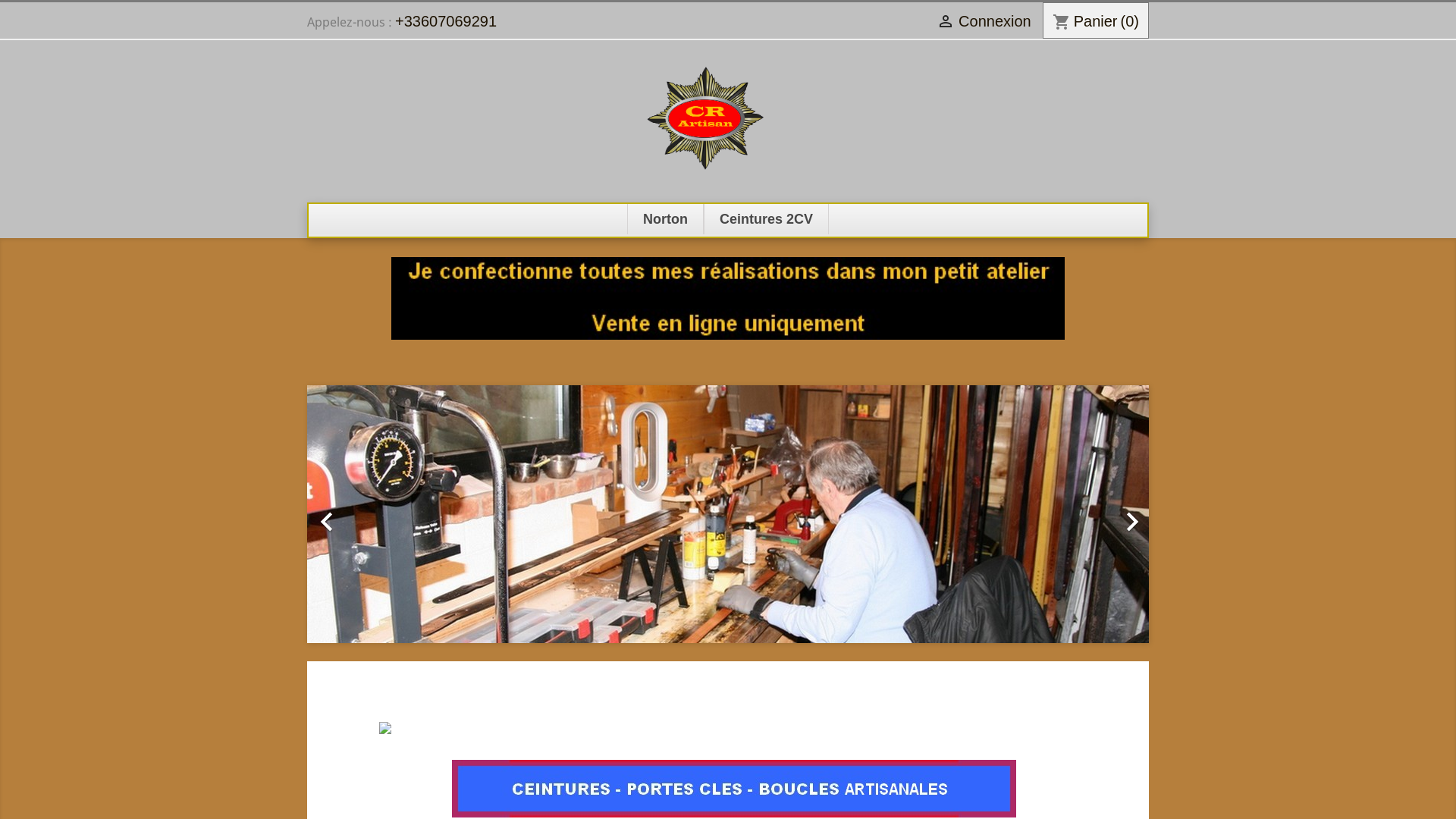 Capture d'écran de Fabrication de ceintures artisanales en cuir végétale