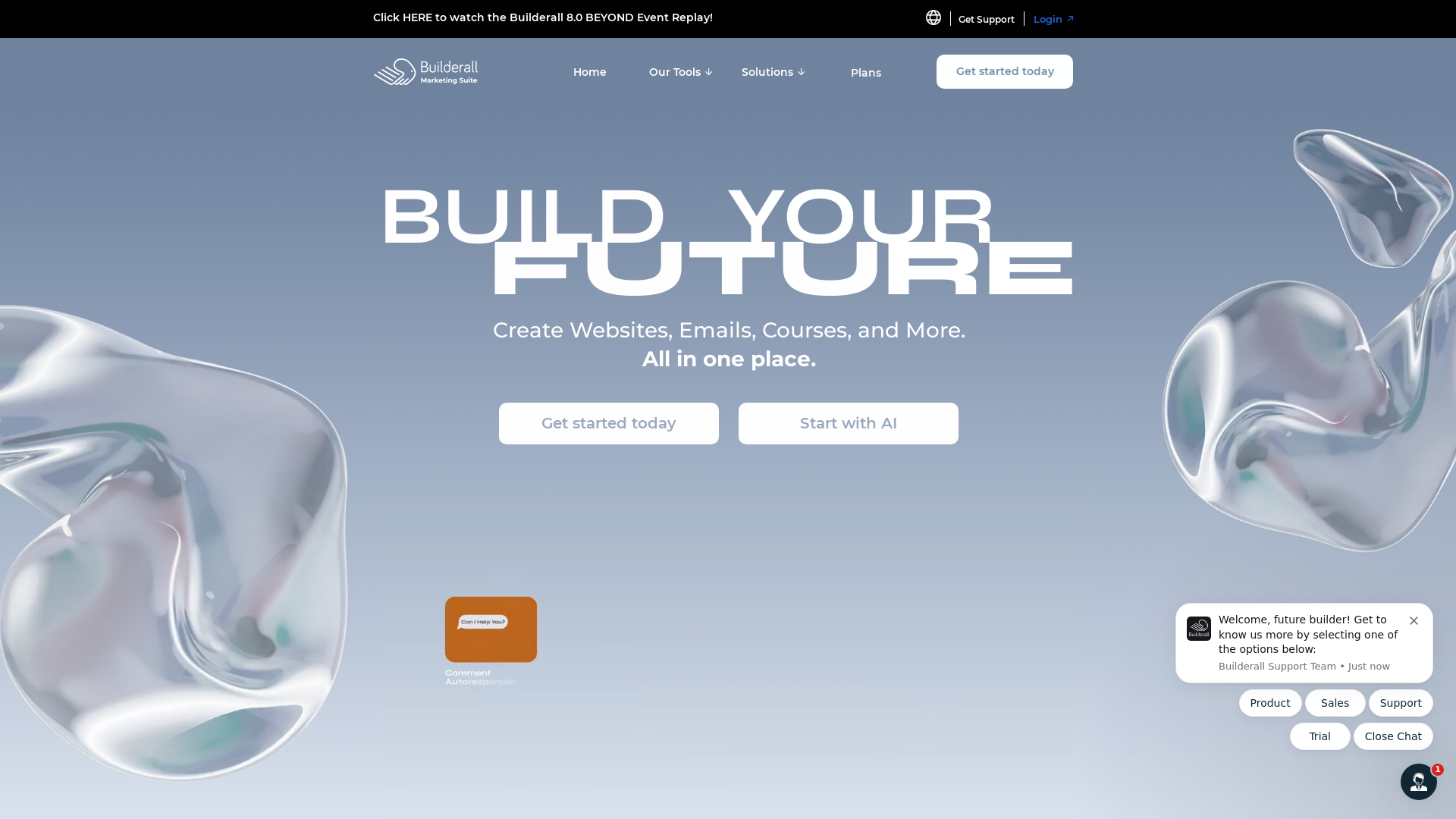 Capture d'écran de CREATION DE SITES WEB : Utilisez la meilleure plateforme du monde !