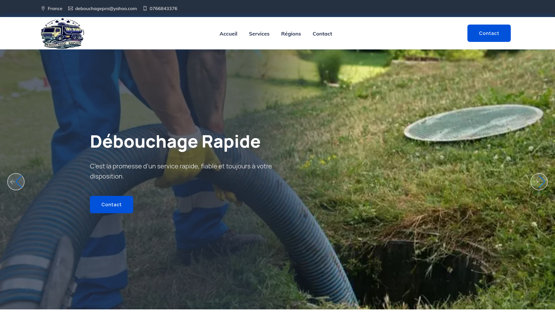 Capture d'écran de Debouchage canalisation 