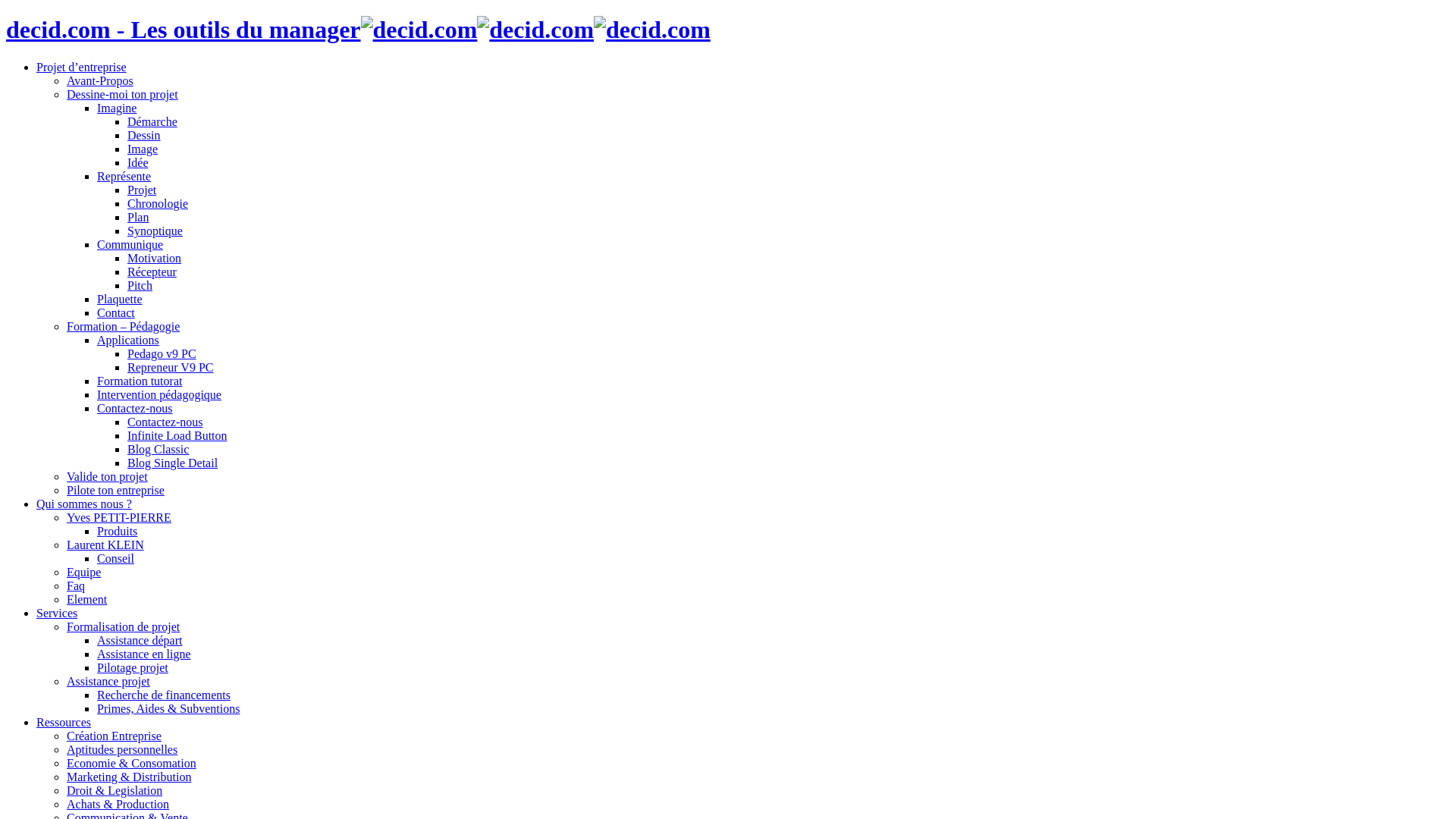 Capture d'écran de Decid - Business Plan, Budget, Suivi