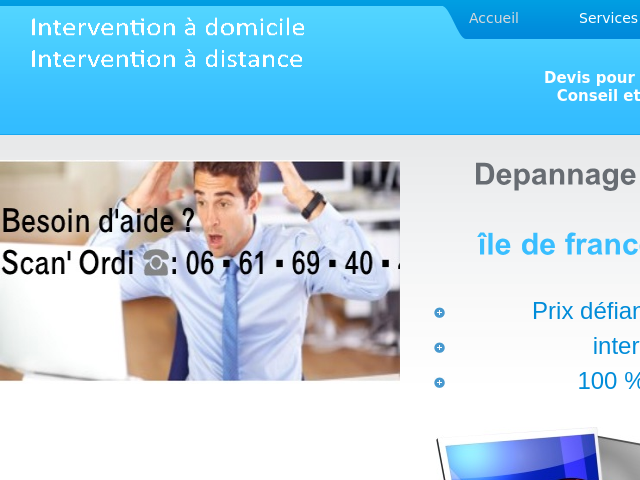 D&eacute;pannage Informatique Rapide et Efficace &agrave; Domicile