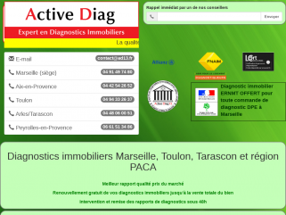 Diagnostics immobiliers Marseille, Toulon, Tarascon et région PACA