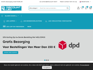 Discount-led ass en Online Shop spezialiséiert op LED Beliichtung, mat enger breeder Palette vu Produkter wéi Glühbirnen, Panelen, Spotlights an Downlights. 