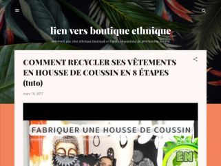 Lien vers boutique ethnique 