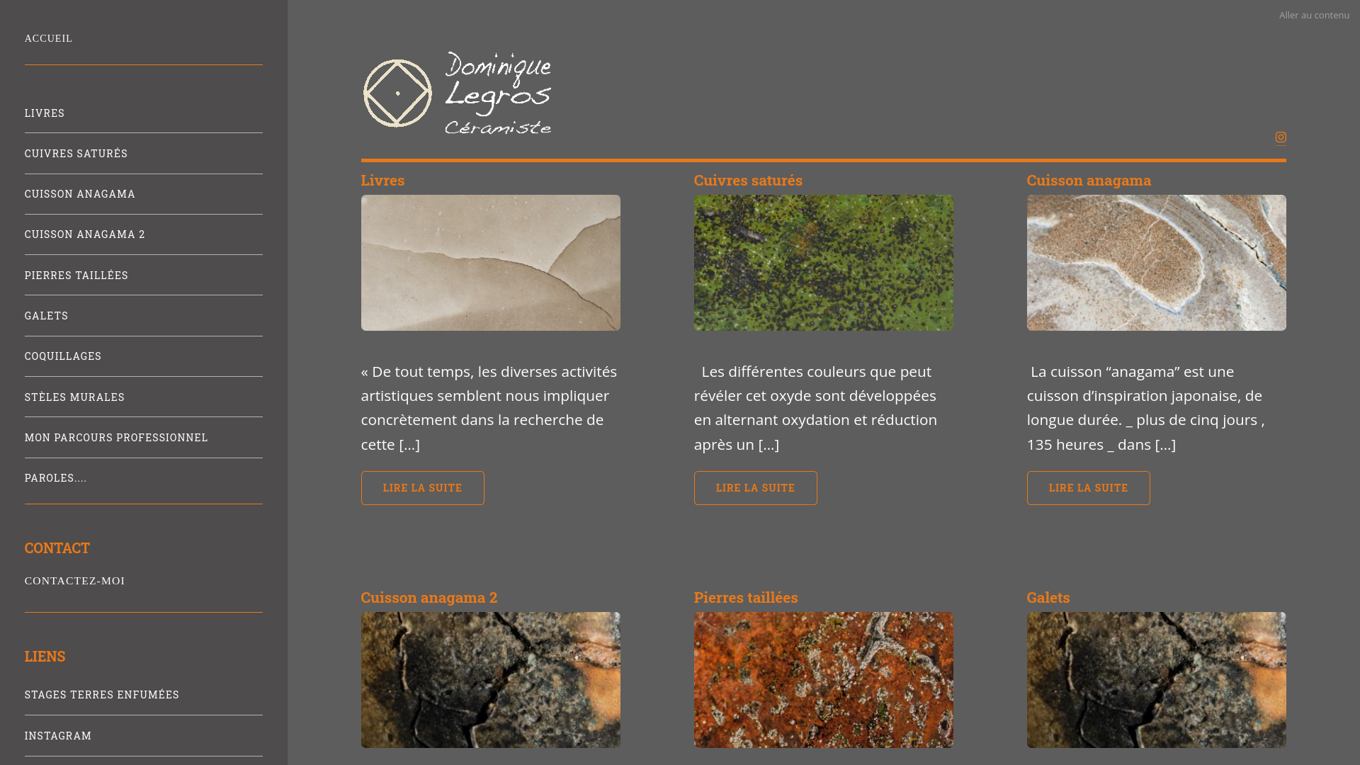 Dominique Legros  céramiste