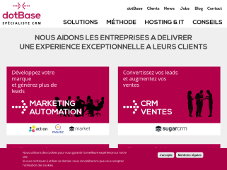 DotBase - spécialiste marketing automation, crm et solutions IT - Suisse