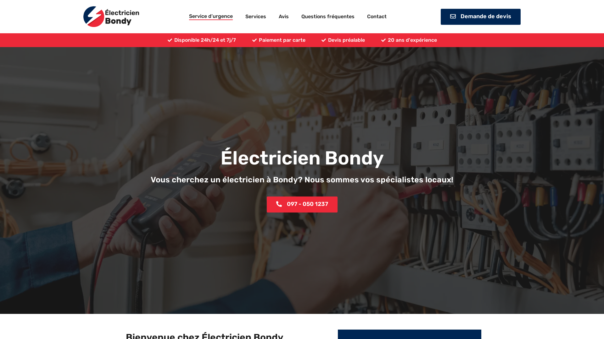 Capture d'écran de ARTISAN INSTALLATEUR ELECTRICIEN