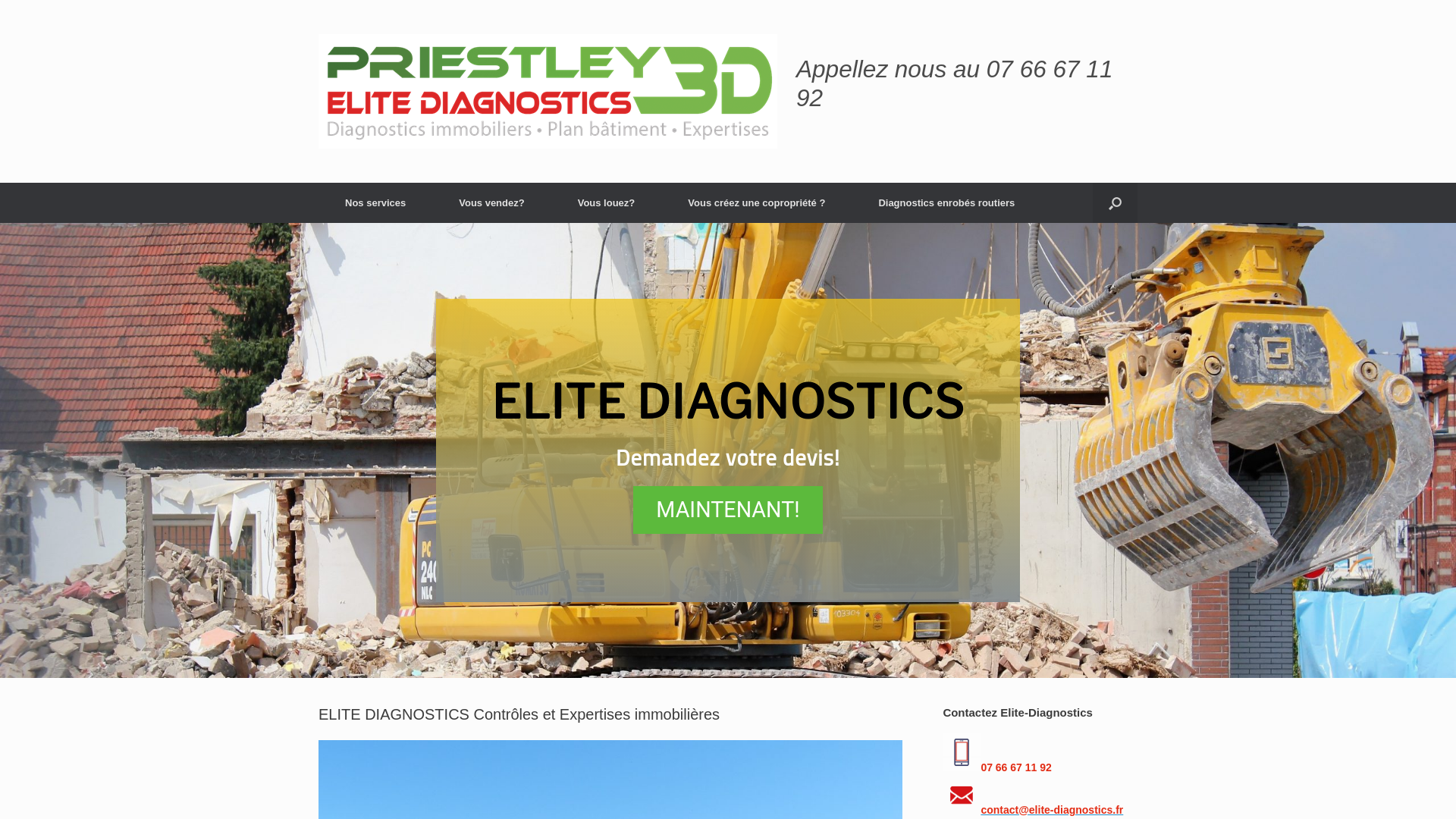 SOCIETE ELITE DIAGNOSTICS Contrôles et Expertises immobilières sur aix en provence et sa region
