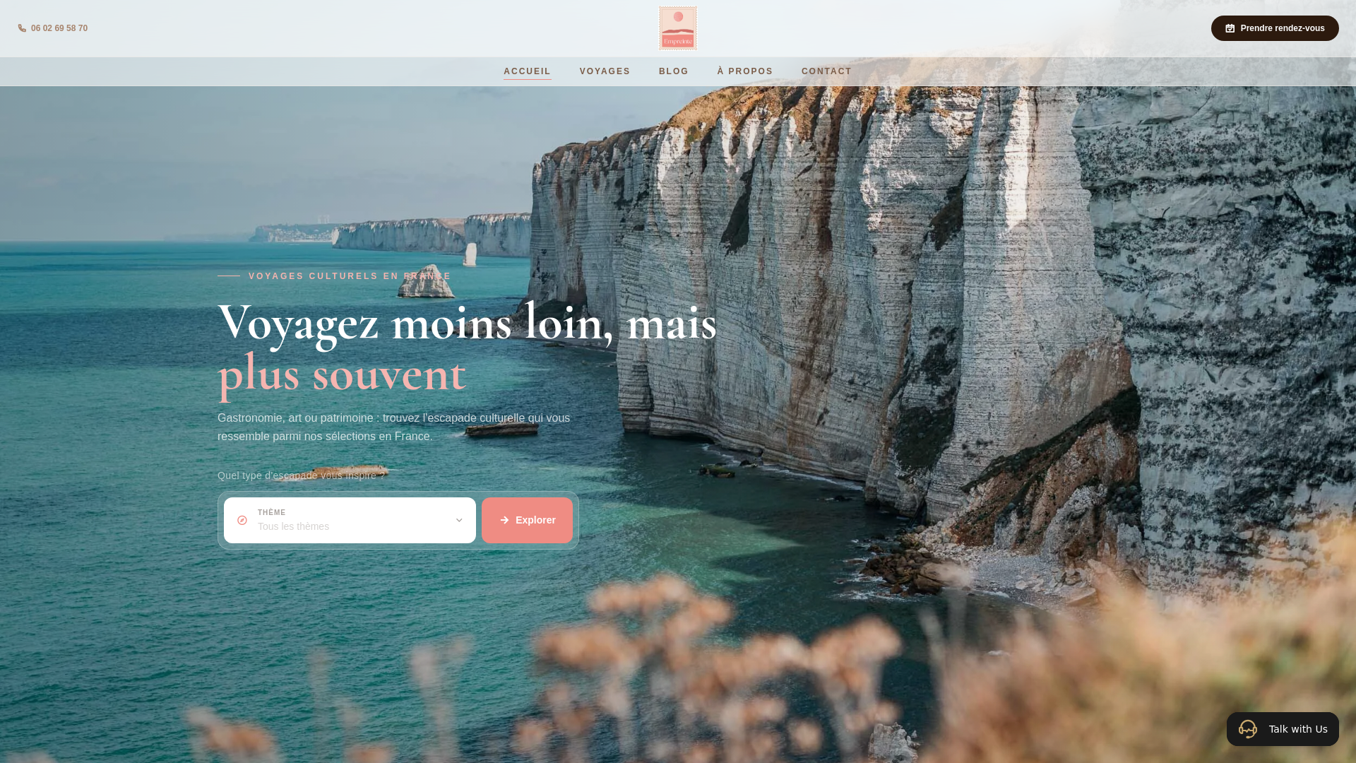 Empreinte - agence de voyage