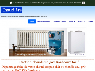 Entretien de chaudière bordeaux, entretien chaudière gaz bordeaux