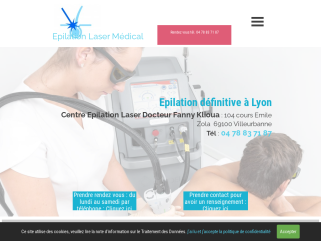 Epilation laser médical Lyon villeubanne , Docteur Fanny Klioua, 