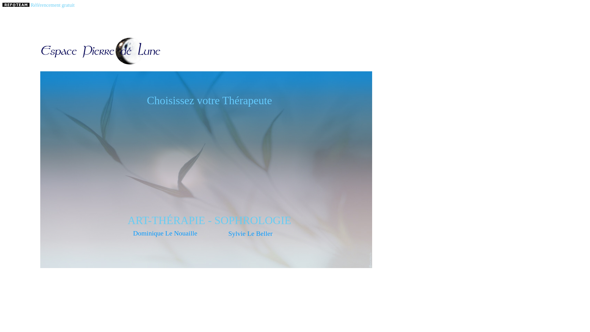 Capture d'écran de Bretagne Espace Sophrologie Morbihan Art-thérapie Morbihan