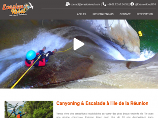 Canyoning  Trekking evasionkreol